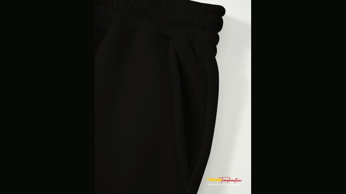 Ensemble 2 pièces Sweat à capuche et un Jogging noir - Femme