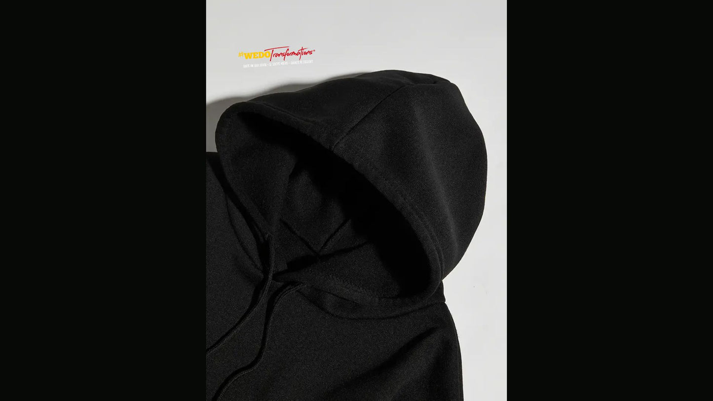 Sweat Capuche We Do Transformation manches longues noir - Femmes