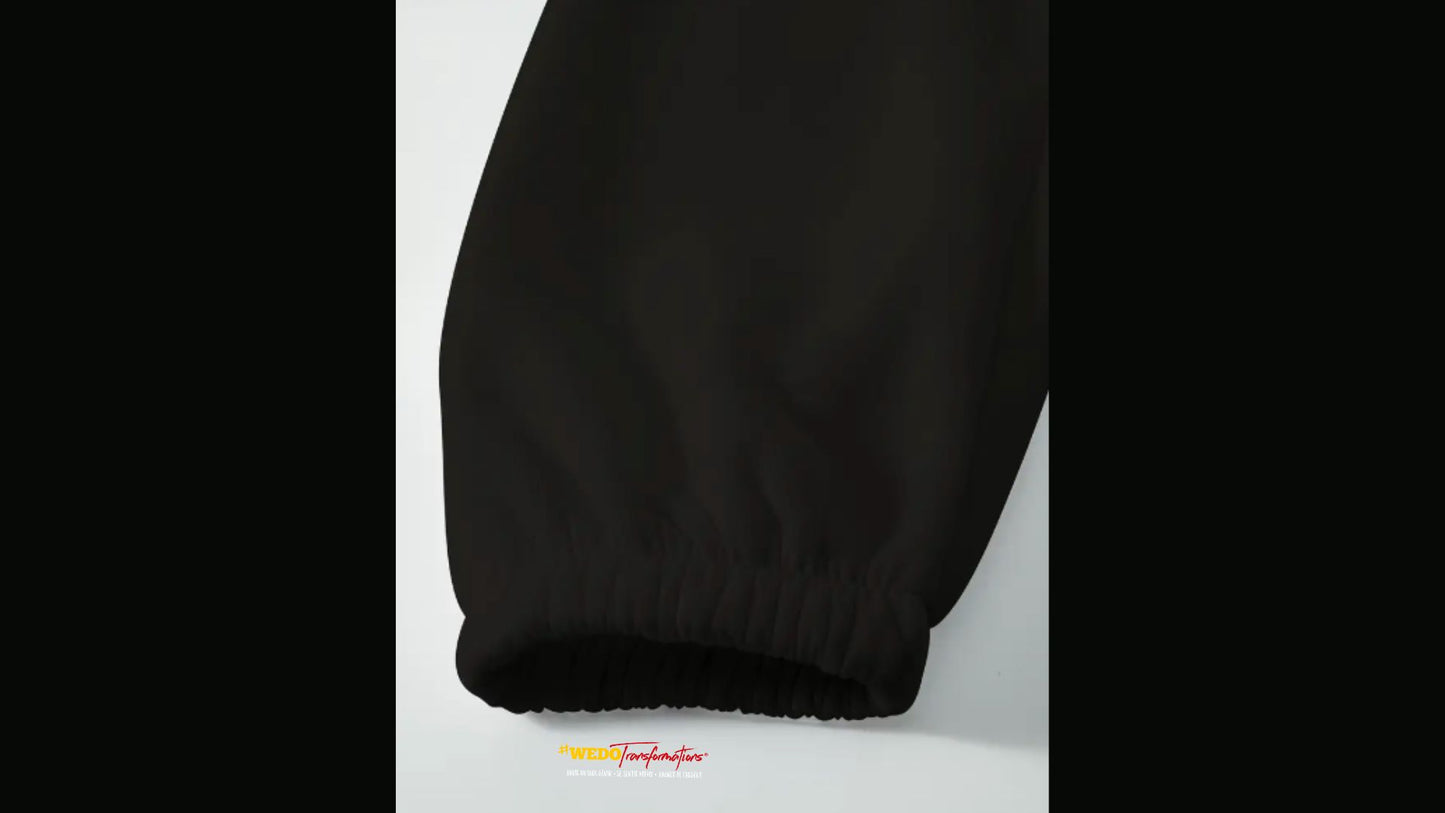 Ensemble 2 pièces Sweat à capuche et un Jogging noir - Femme