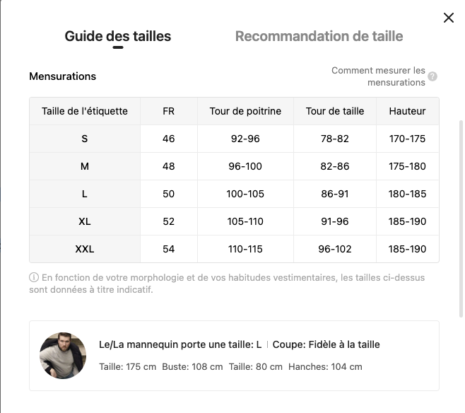 Haut Manches longues sport ajustée - col rond - Homme