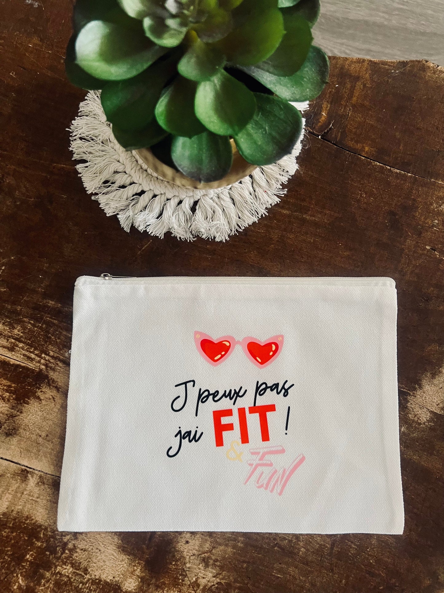 Pochette – J’peux pas, j’ai FIT & FUN !