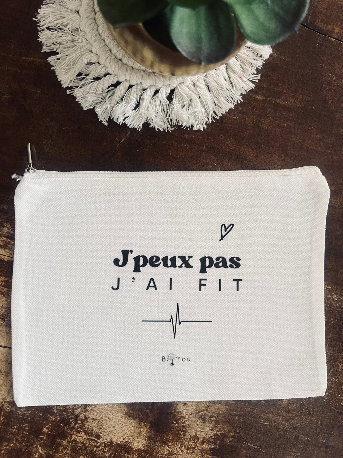 Pochette Pochette – J’peux pas, j’ai FIT ! – Accessoire pratique