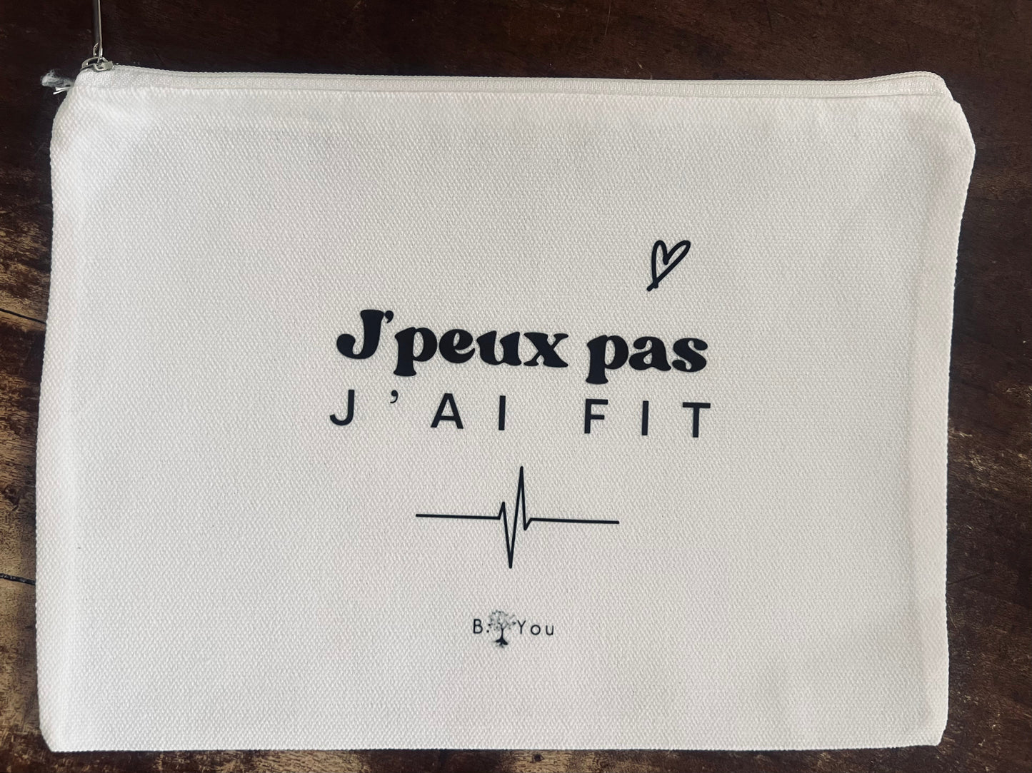 Pochette Pochette – J’peux pas, j’ai FIT ! – Accessoire pratique