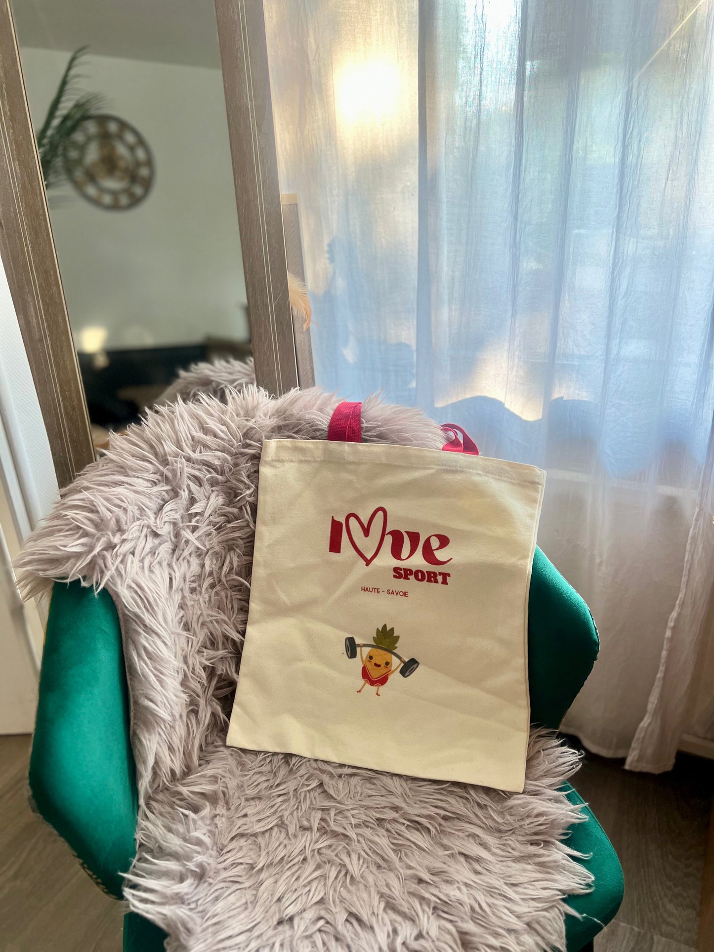 Tote Bag I ❤️ SPORT – Haute-Savoie