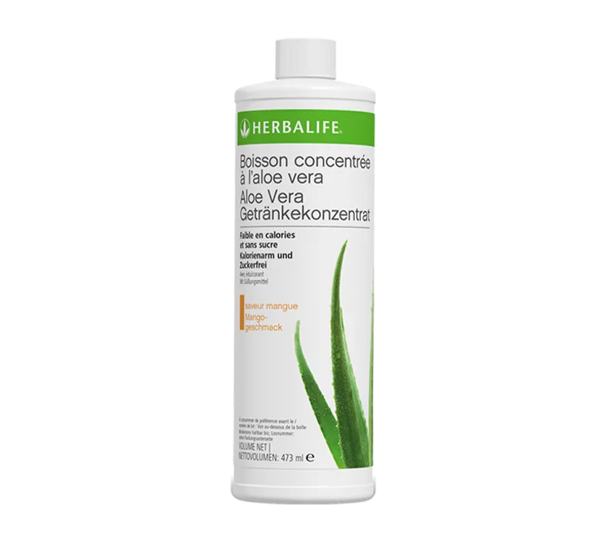 Boisson concentrée à l'aloe vera
