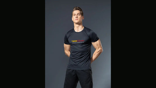 T-shirt athlétique noir - Hommes