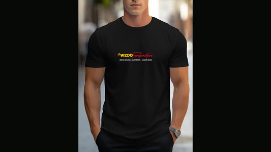 Tshirt col rond noir - Hommes