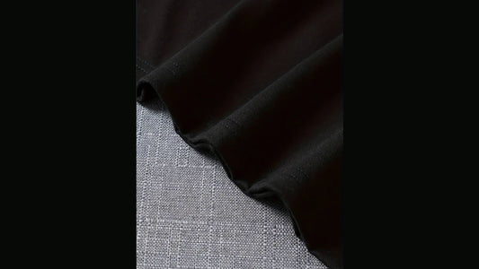 Tshirt col rond noir - Hommes