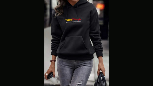 Sweat Capuche We Do Transformation manches longues noir - Femmes