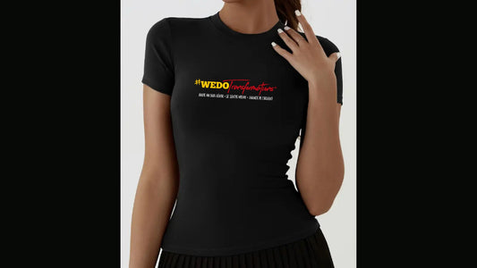T-Shirt en Polyester Spandex Extensible pour Femmes