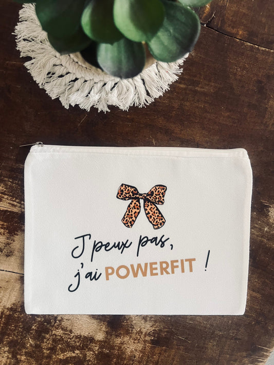 Pochette POWERFIT – Accessoire fitness femme stylée