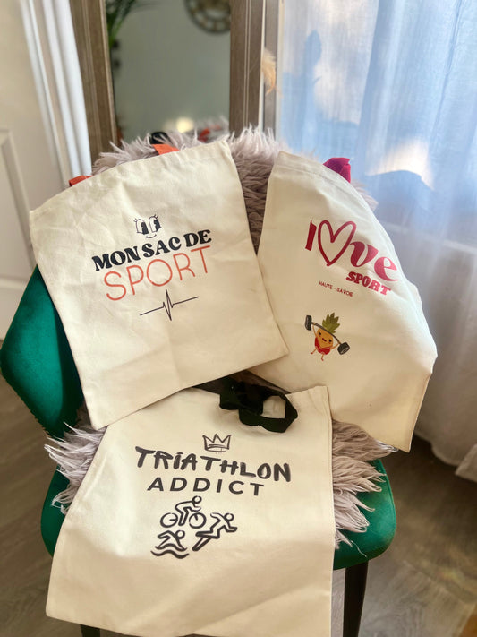 Pack Trio – Tote Bags Sport & Good Vibes